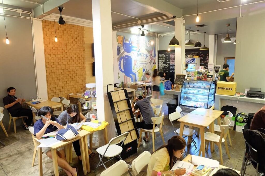 Let's Say Café Bangkok Thailand