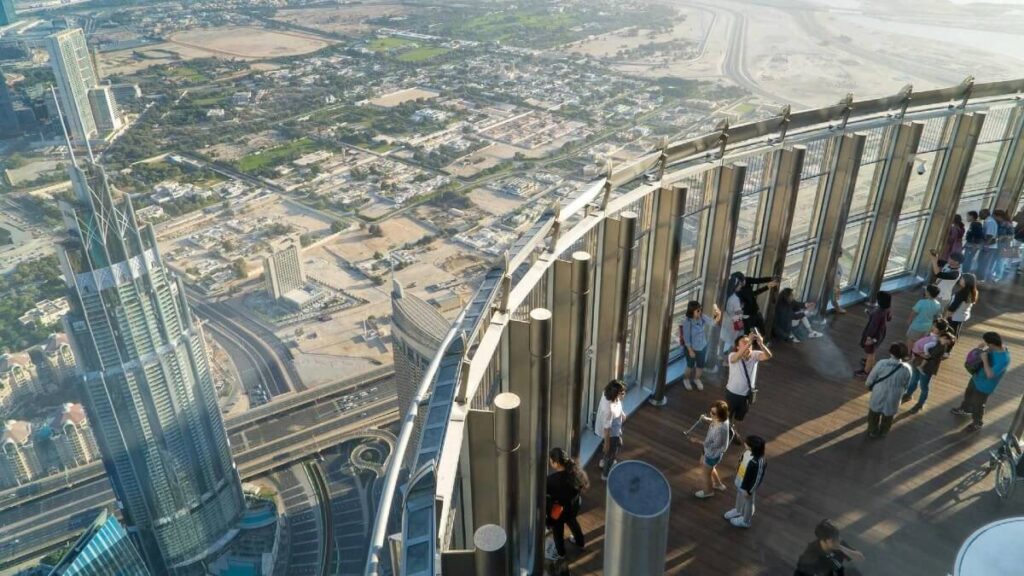 Majestic View At The Top, Burj Khalifa Dubai