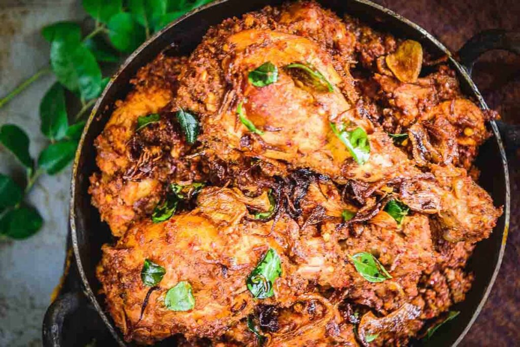 Mangalorean Chicken Sukka Karnataka