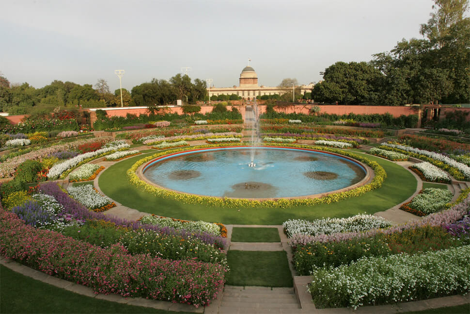 Mughal Gardens, Rashtrapati Bhavan, Delhi