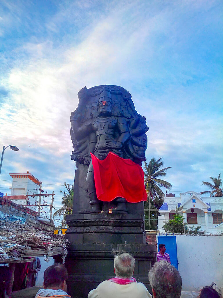 Panchmukhi Hanuman Temple Rameshwaram Tamil Nadu