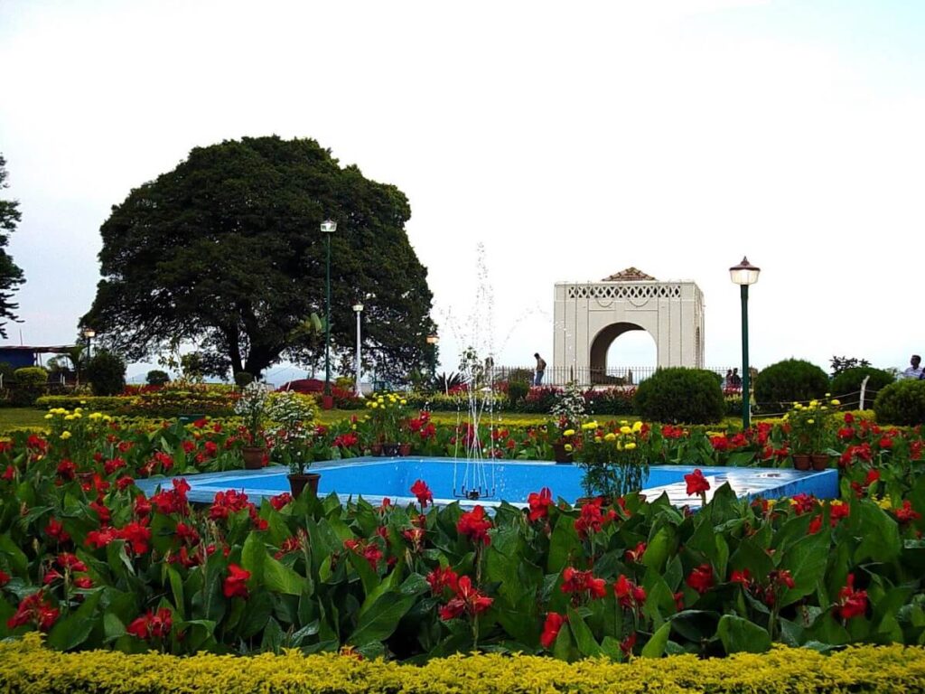 Raja's Seat Botanical Garden, Madikeri Karnataka