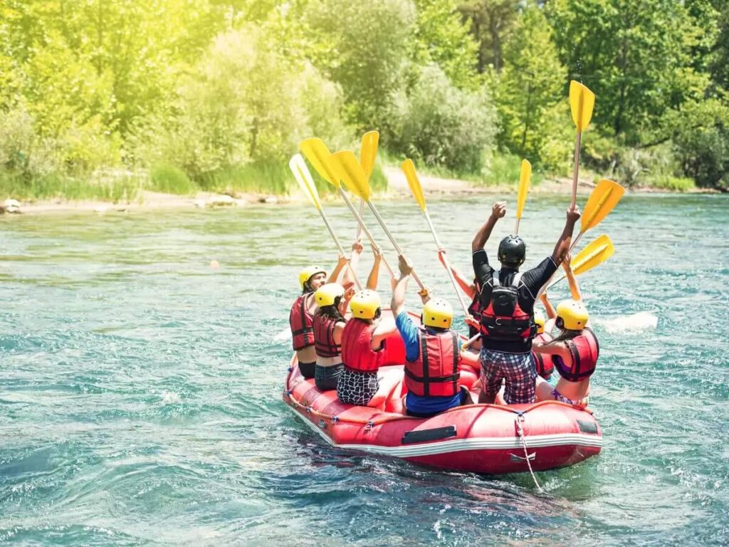 River Rafting in Harsil Valley Uttarakhand
