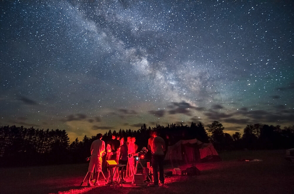 Stargazing Cherry Springs State Park, USA