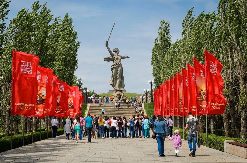 The Motherland Calls Volgograd, Russia