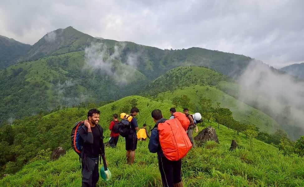 Trekking in Sakleshpur Karnataka