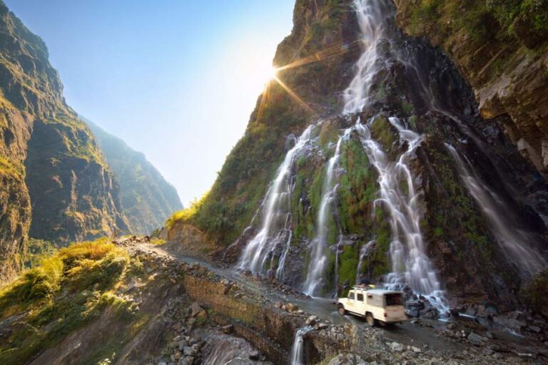 Annapurna (Rupse) Waterfall Nepal