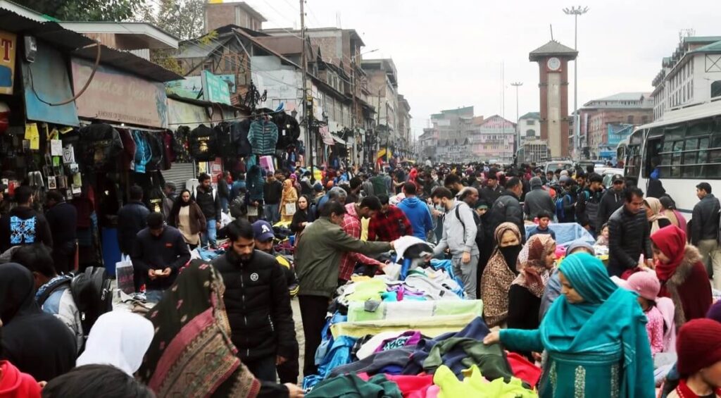 Badshah Chowk in Srinagar Kashmir