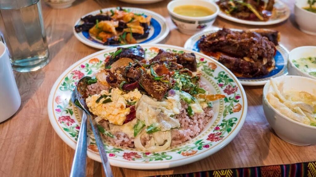 Bhutanese Cuisine at Local Restaurants