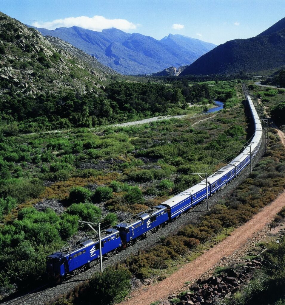 Blue Train, in South Africa
