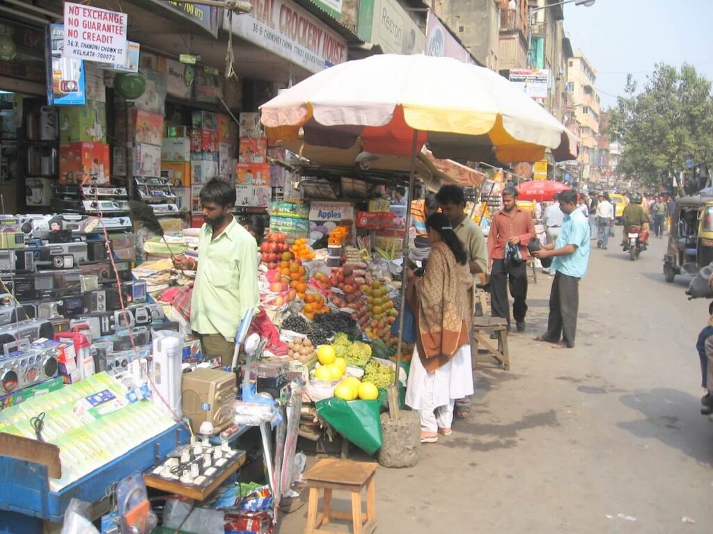 Chandni Chowk Market Kolkata West Bengal