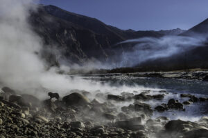 Chumathang Hot Springs, Ladakh