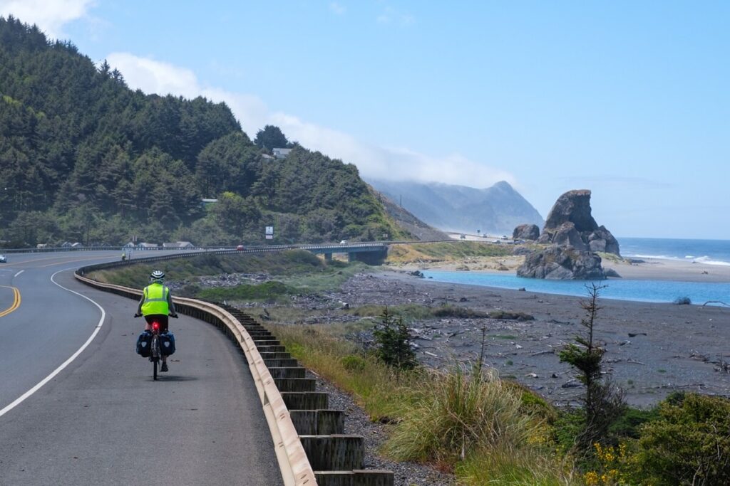 Cycling Tour on Pacific Coast, United States