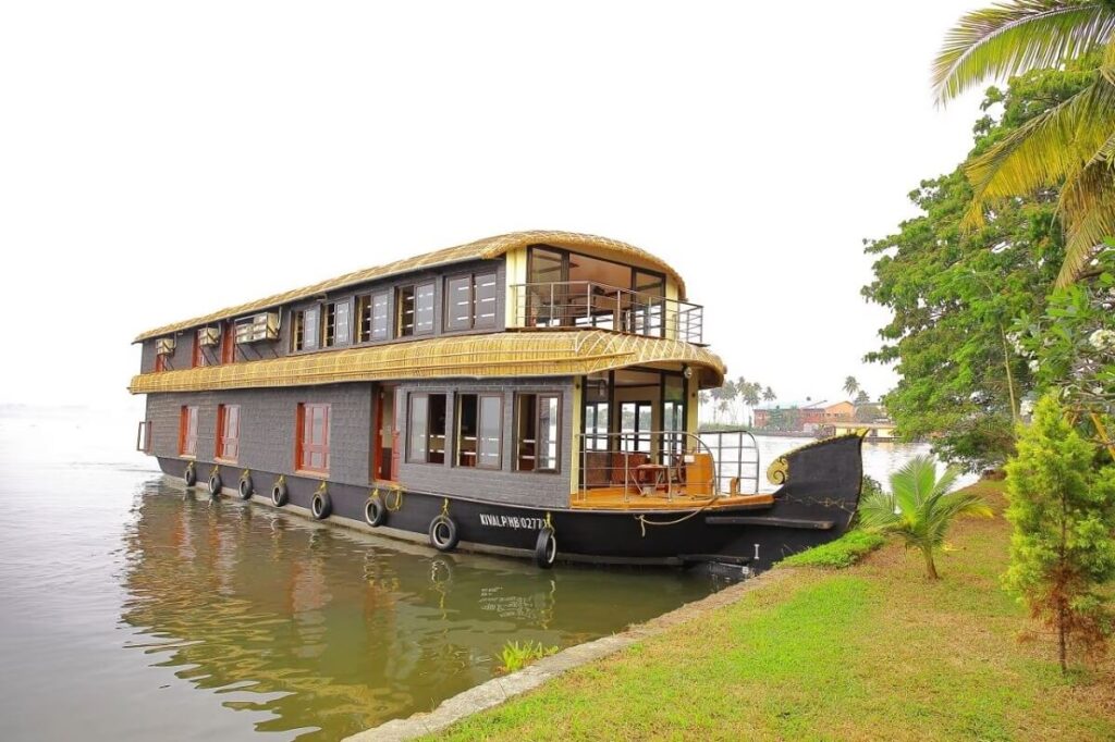 Double-deck houseboats Kerala