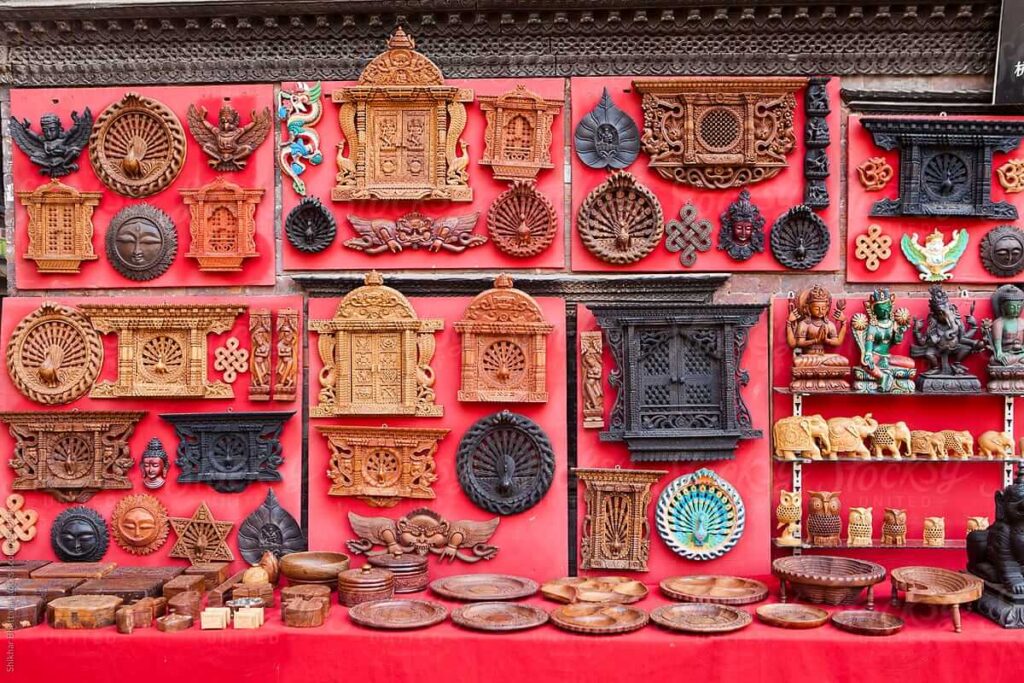 Handicrafts and Wood Carvings Nepal