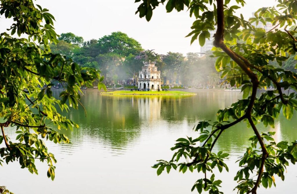 Hoan Kiem Lake Vietnam