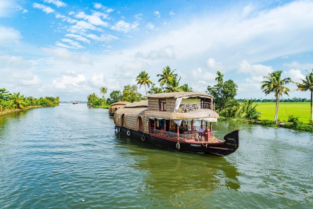 Houseboat in Kerala