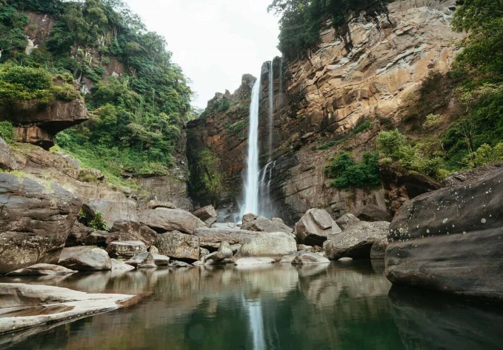 Laxapana Falls Nuwara Eliya Sri Lanka