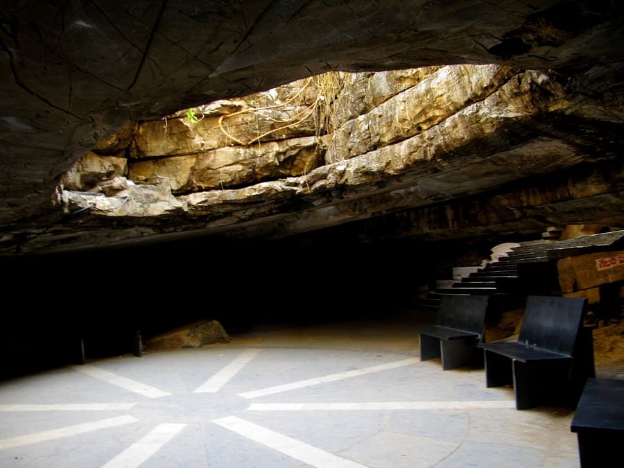 Meditation Hall Belum Caves Andhra Pradesh