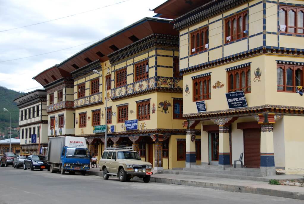 Paro Town Center Bhutan