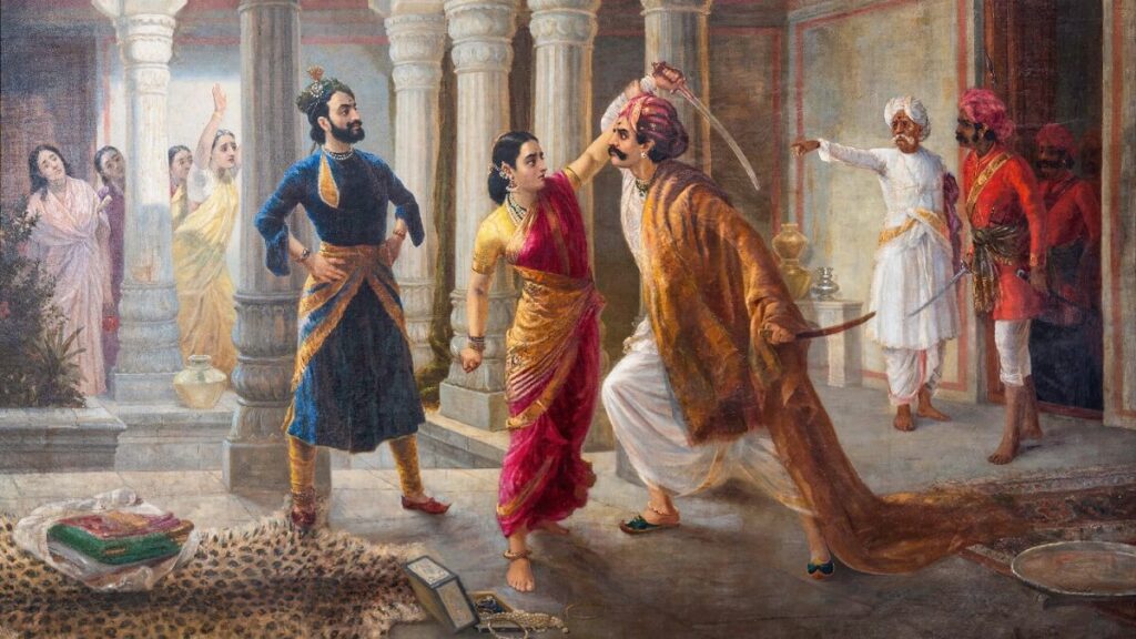 Raja Ravi Varma Archival Museum Painting Manipal