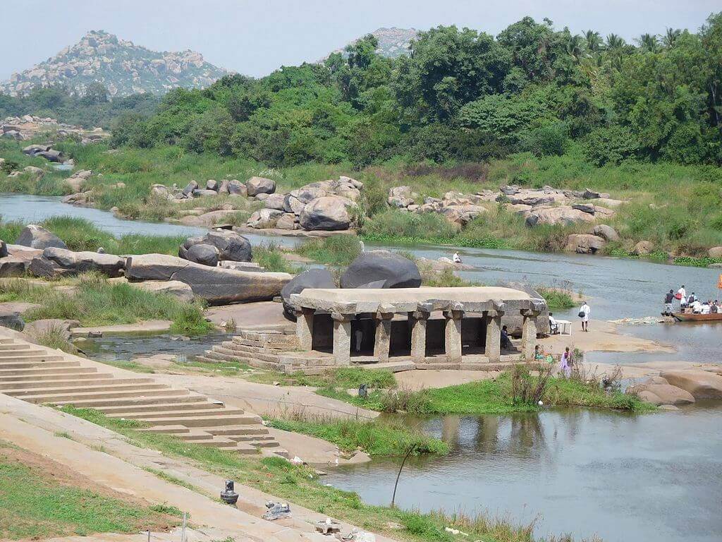 Riverside Ruins Hampi Karnataka