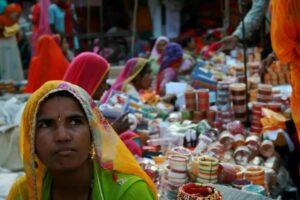 Sadar Bazaar in Agra