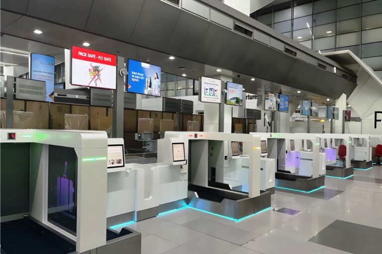 The Delhi Airport introduces a self-baggage drop to streamline the check-in process