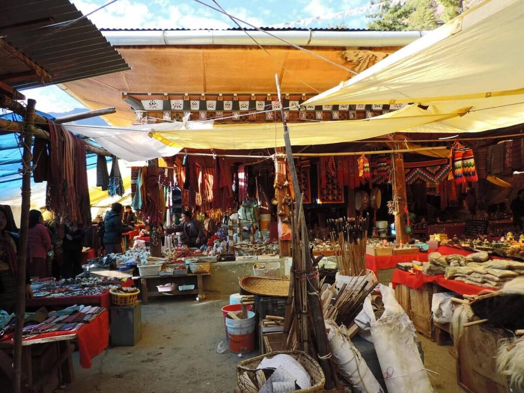 Thimphu Market Bhutan