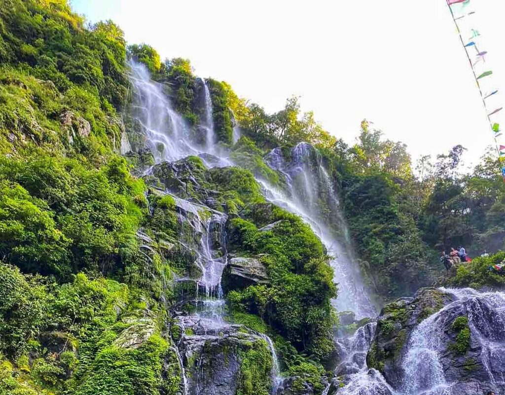 Tindhare Waterfall Nepal