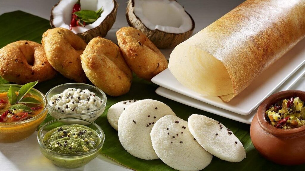 Vada - Idli - Dosa South India