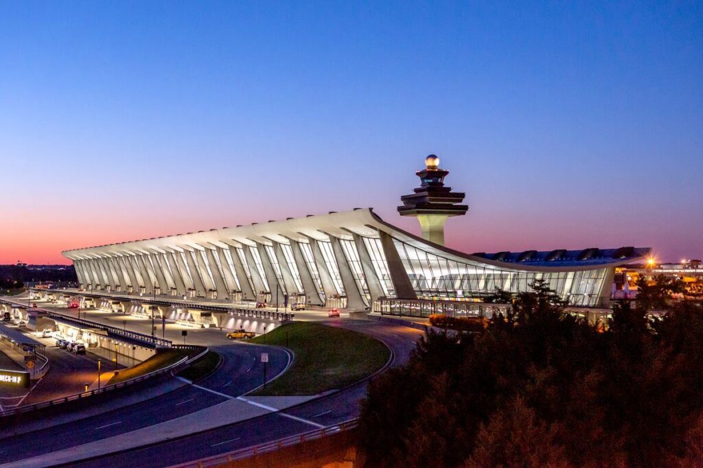 Washington Dulles International Airport USA
