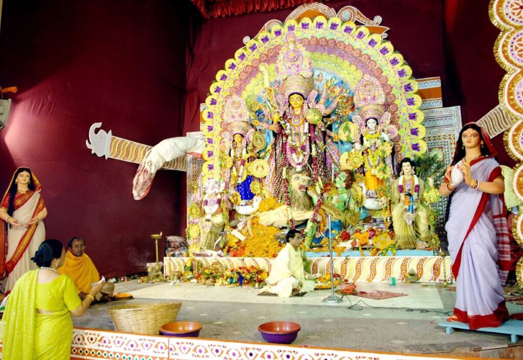 Delhi Durga Puja Celebration