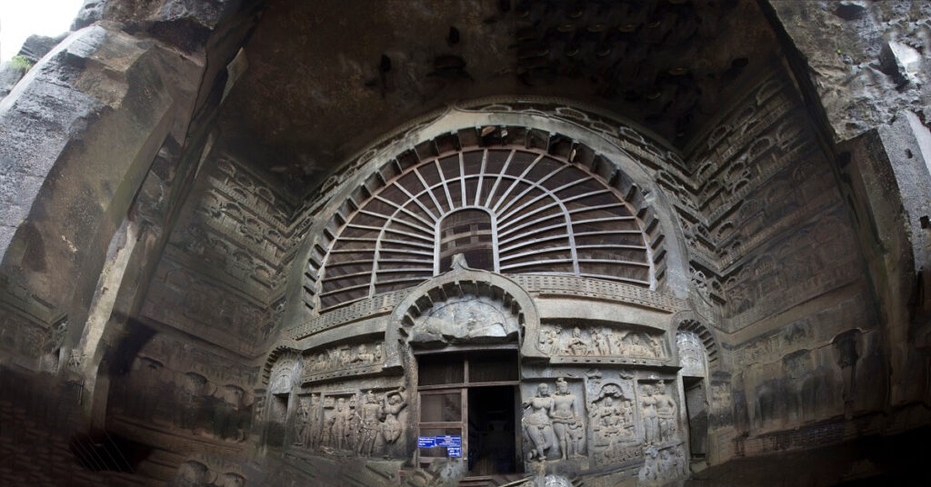 Dynamic Entrance of Karla_Caves Lonavala Maharashtra