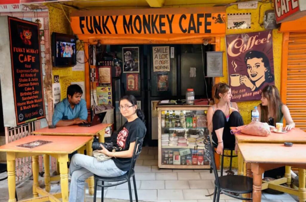 Funky Monkey Café Pushkar Rajasthan