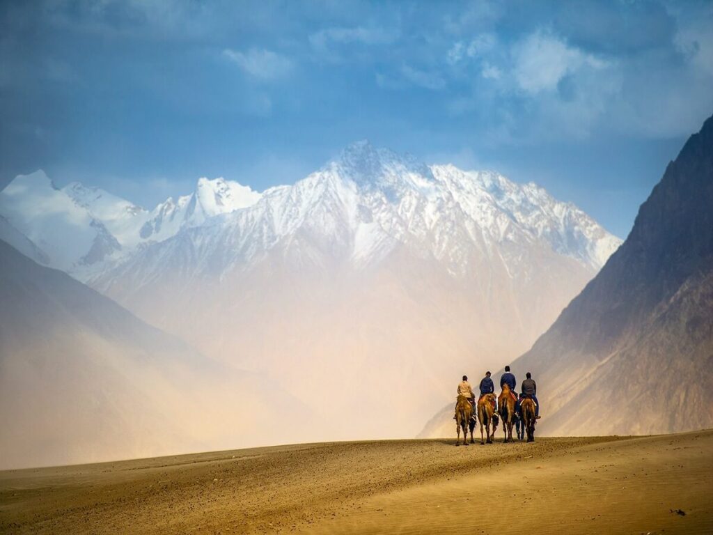 Hunder Sand Dunes Nubra Valley Ladakh