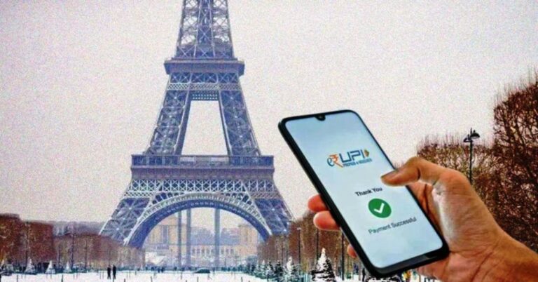 India and France to Use UPI Payment System at the Eiffel Tower