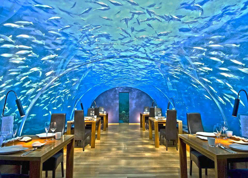Ithaa Undersea Restaurant, Maldives