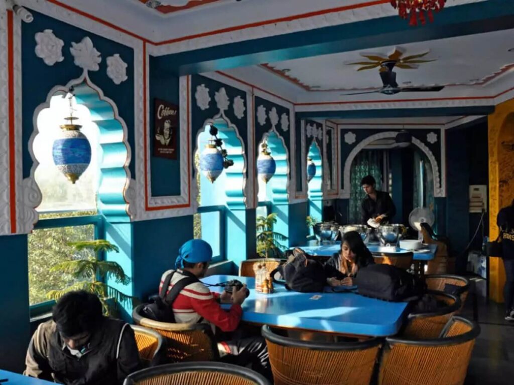 Out Of The Blue Café Pushkar, Rajasthan