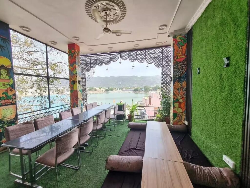 Rainbow Roof Top Restaurant Pushkar Rajasthan