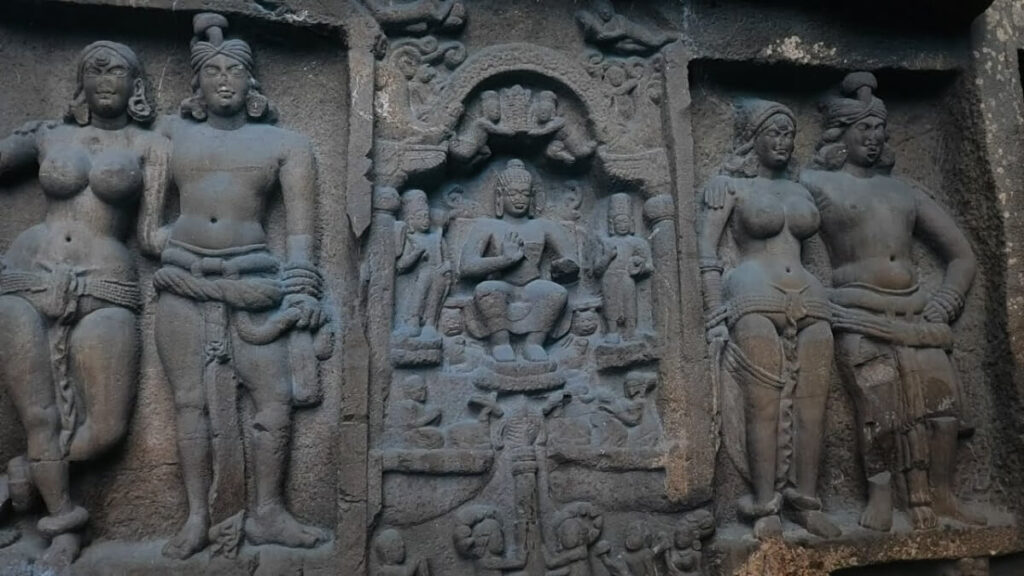 Sculptures Karla Caves Lonavala Maharashtra