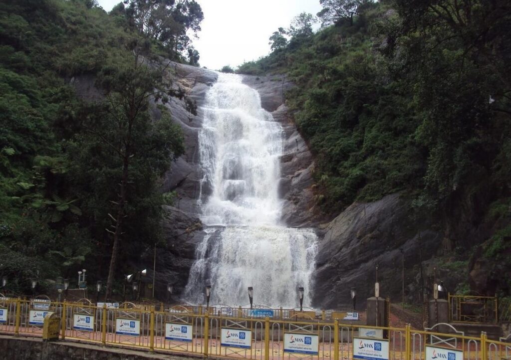 Silver Cascade Falls Kodaikanal Tamil Nadu