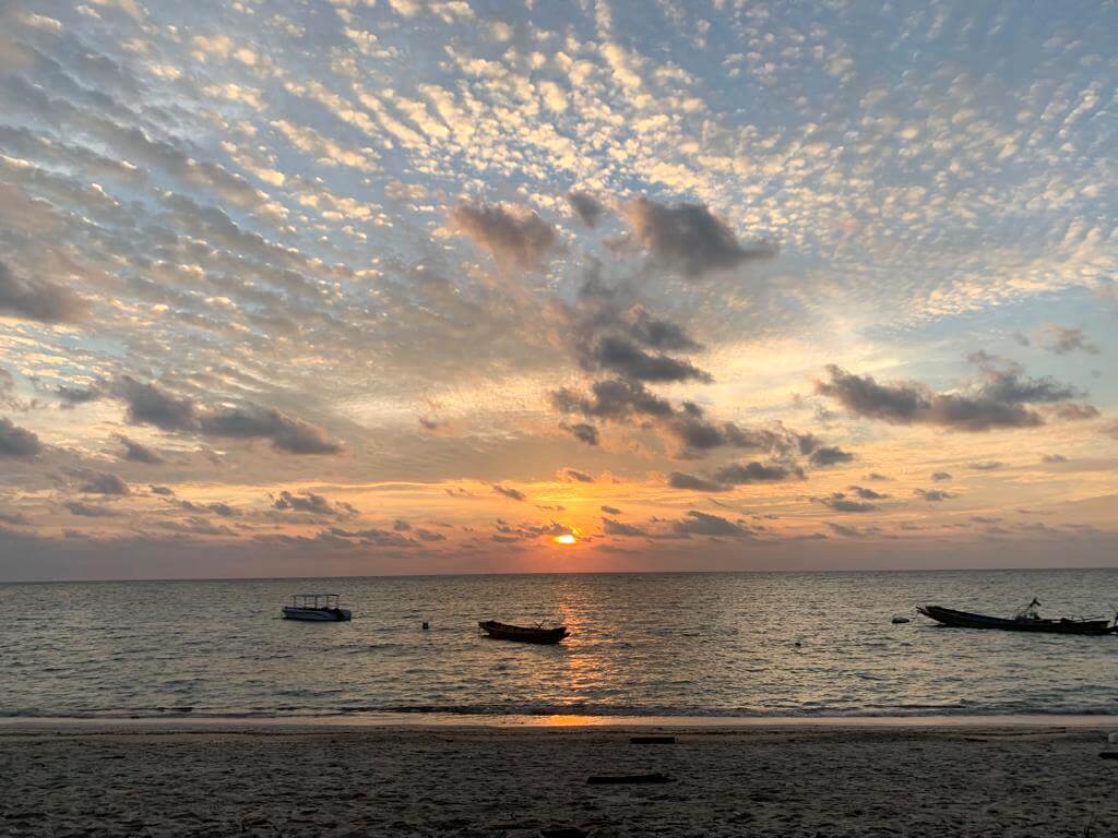 Sunrise at Vijaynagar Beach Havelock Island Andaman