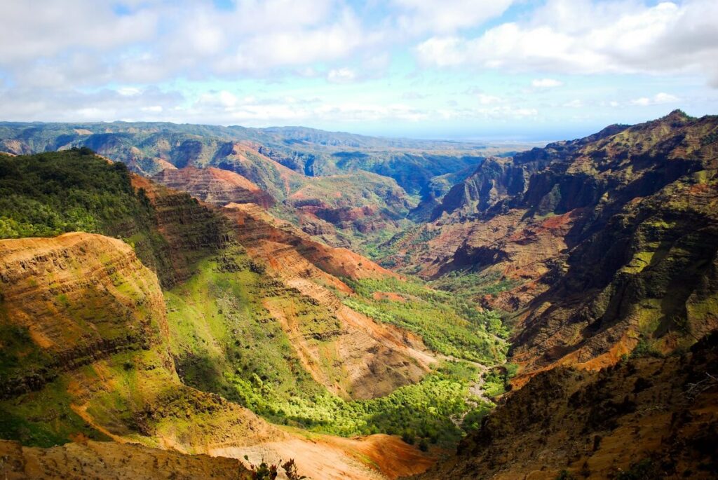 Waimea Canyon in Hawaii
