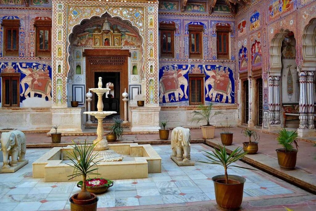 open-air art gallery Shekhawati, Rajasthan