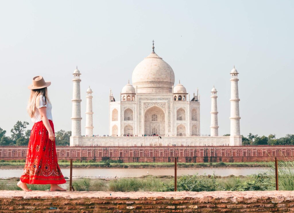Best Spot to View Taj Mahal