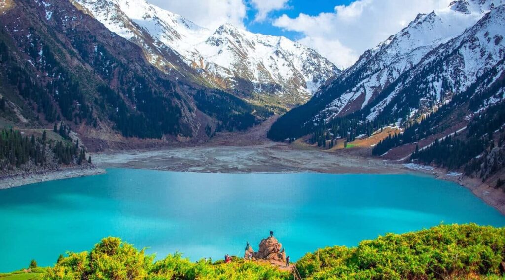 Big Almaty Lake Kazakhstan