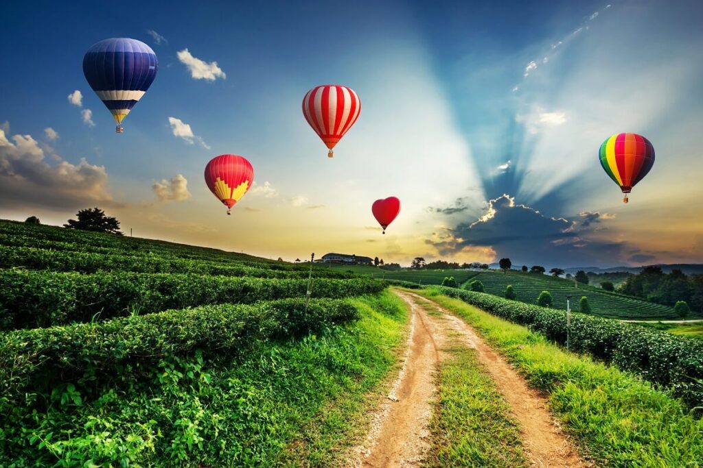 Dambulla Hot Air Balloon Ride Sri Lanka