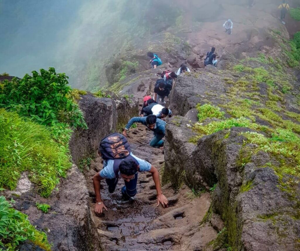 Harihar Fort Trek Nashik Maharashtra