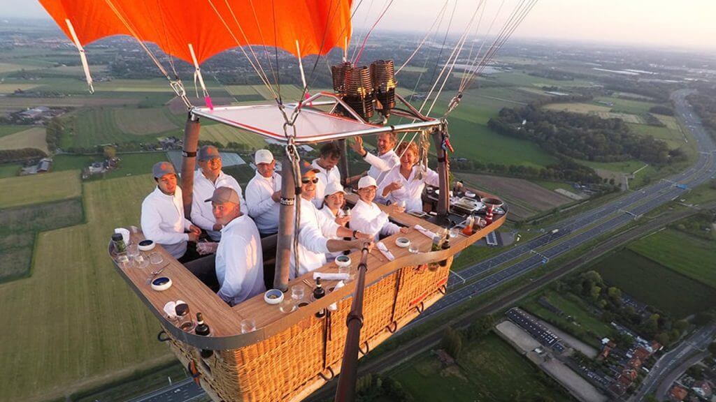 Hot Air Balloon Restaurant, Netherlands